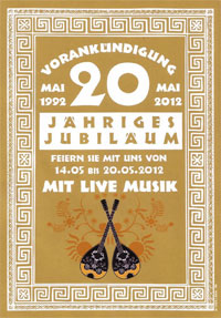 20 Jahre Dionysos 20 Jahre Dionysos